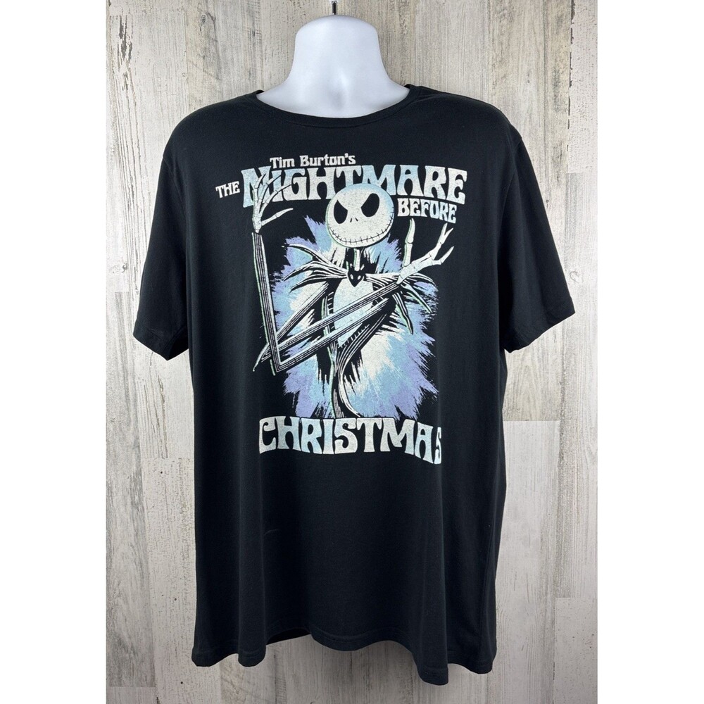 Nightmare Before Christmas Jack Skellington Licensed Merch T-Shirt XL (23”x30”)